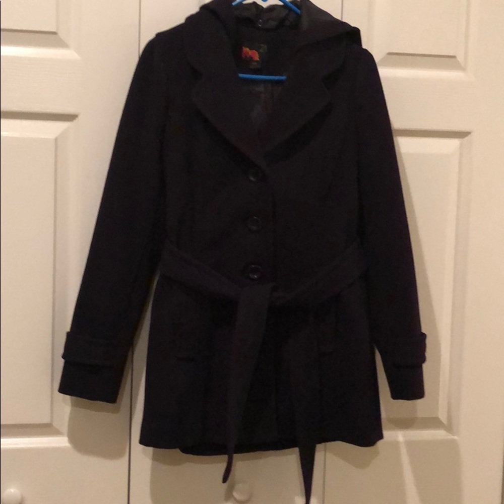 Rue 21 purple jacket with removable hood